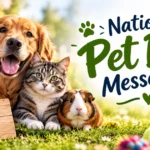 National Pet Day Messages