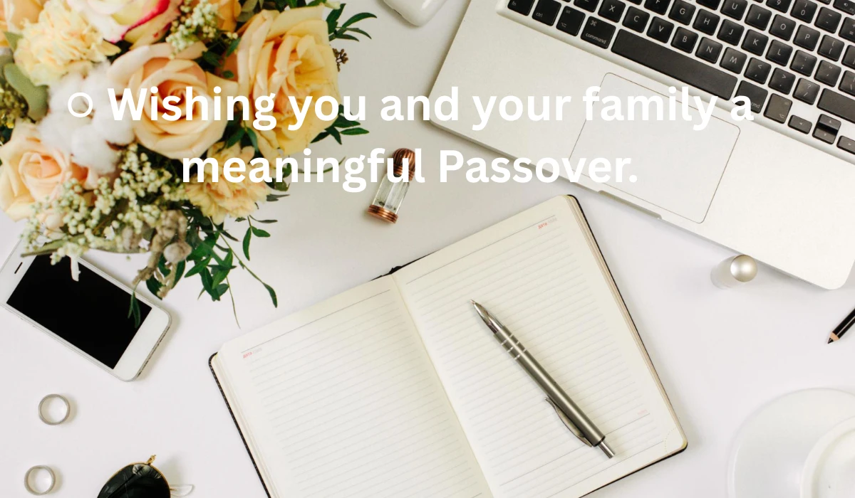 Professional Passover Messages for Coworkers